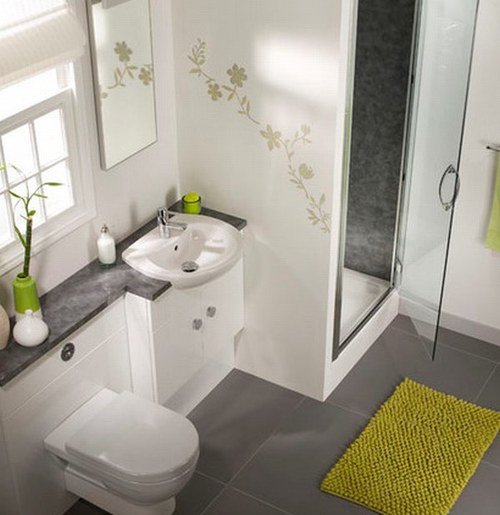 Экономия свободного пространства ванной комнаты: душ вместо ванны