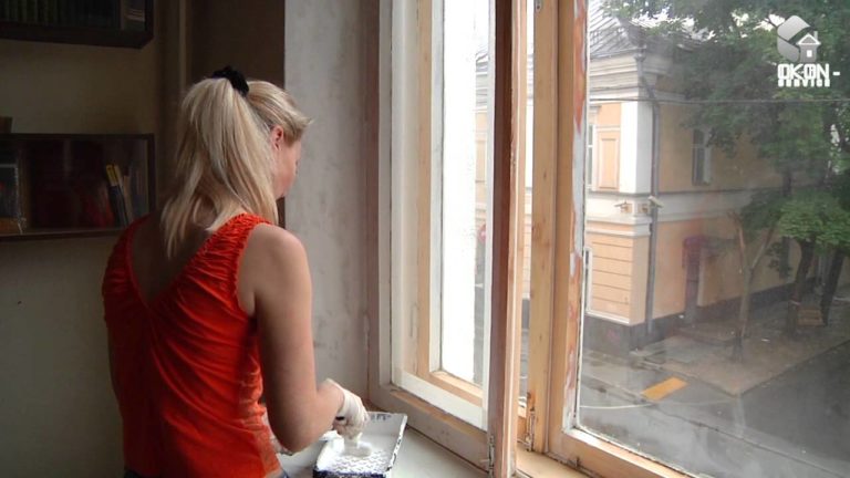 Как правильно покрасить новое окно или перекрасить старое?